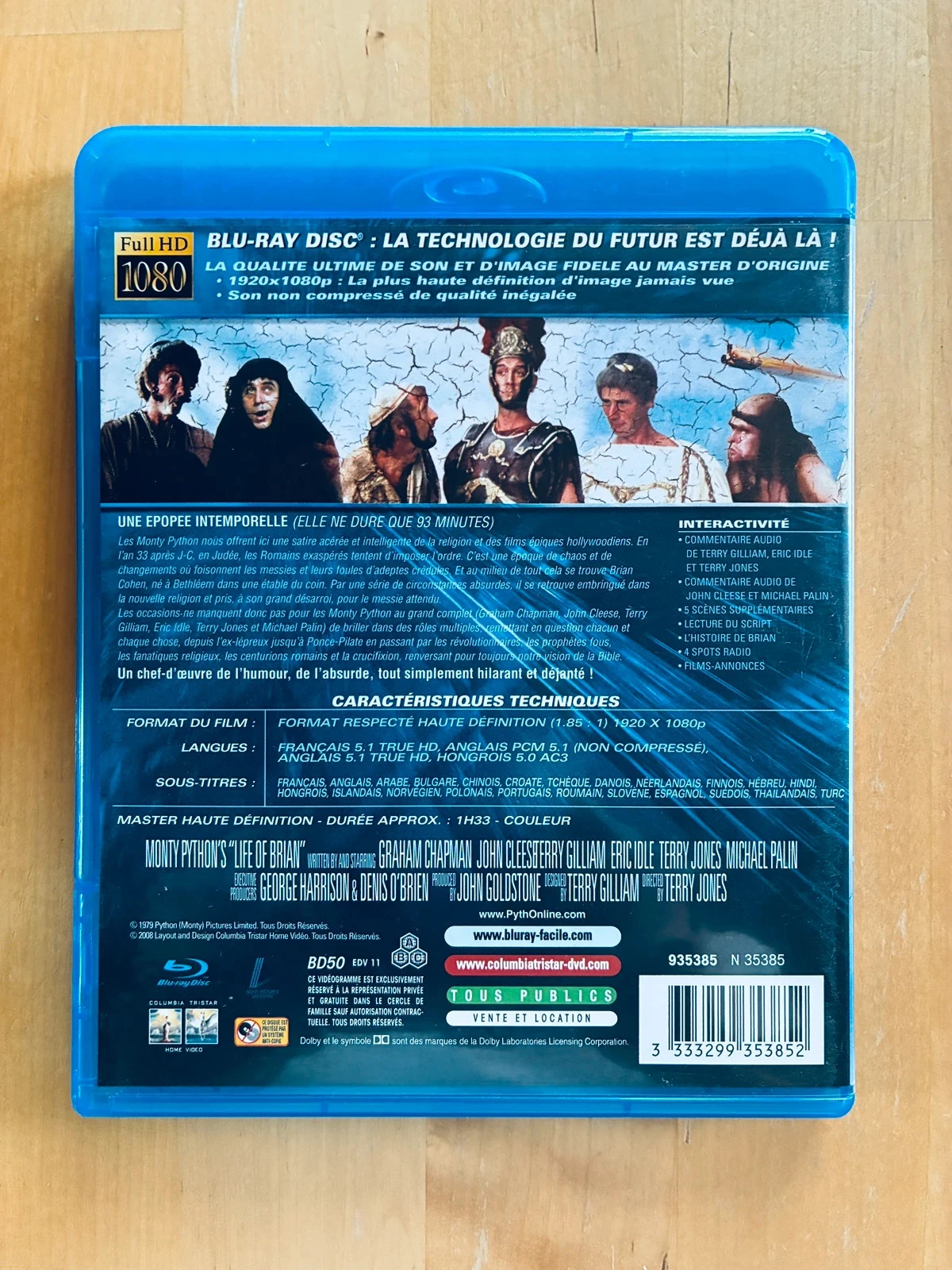Blu-ray La vida de Brian de los Monty Pythons. – photo 3
